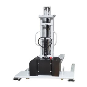 Walkie Self Loading Stacker Factory - OEM 0.5-1T Portable Self-lifting with Straddle