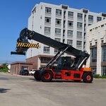 Diesel Electric Container Reach Stacker Manufacturer - OEM 45 Tons Port Crane