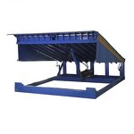 Warehouse Dock Leveler Manufacturer - OEM Lip Shape Yard Ramp 10T Hydraulic Tons