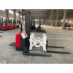 Double Scissor Lifter Manufacturer - OEM 1-2.5Ton Wide Leg Stacker Electric Pallet
