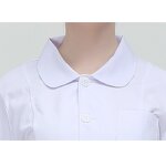 Short-Sleeve Women's Medical Lab Coat Factory - OEM High Quality with Custom Logo