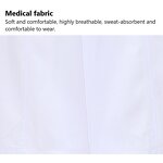 Short-Sleeve Women's Medical Lab Coat Factory - OEM High Quality with Custom Logo