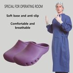 Anti-slip EVA Clog Shoes Factory - OEM Comfortable Soft Base for Doctors Hospital