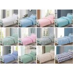 White Twill Bed Sheet Sets Manufacturer - OEM Wholesale 3-Piece Hospital Home Textile