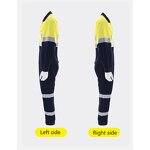 Customizable Construction Overalls Manufacturer - OEM Safety Workwear Reflective Coveralls