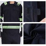 Reflective Safety Clothes Factory - OEM Custom Logo Breathable Cotton Construction Overalls