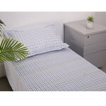 White 100% Cotton Bedding Set Manufacturer - OEM Solid Plain Striped Cover Woven