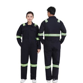 Reflective Safety Clothes Factory - OEM Custom Logo Breathable Cotton Construction Overalls