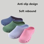 Anti-slip EVA Clog Shoes Factory - OEM Comfortable Soft Base for Doctors Hospital