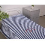 Factory Price Bed Sheets Set Factory - OEM 100% Cotton Solid Striped Woven Home
