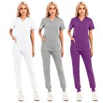 Big Tall Scrubs Uniforms Sets Manufacturer - OEM Top Selling Washable Medical Nursing