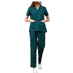 Women's Printed Hospital Uniforms Manufacturer - OEM Comfortable Nurse Scrubs Medical