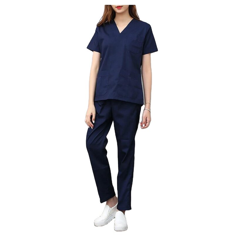 Women's Printed Hospital Uniforms Manufacturer - OEM Comfortable Nurse Scrubs Medical