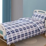 High Quality Hospital Bedding Set Manufacturer - OEM 3-Piece Striped Print Wholesale
