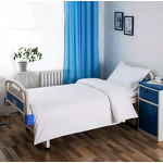 White Twill Bed Sheet Sets Manufacturer - OEM Wholesale 3-Piece Hospital Home Textile