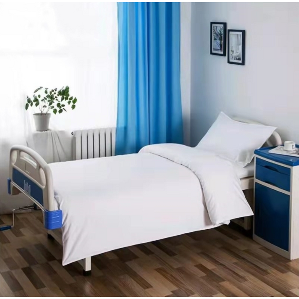 White Twill Bed Sheet Sets Manufacturer - OEM Wholesale 3-Piece Hospital Home Textile