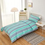 Hospital Bed Sheet Set Factory - OEM 3-Piece Printed Polyester Cotton Blend