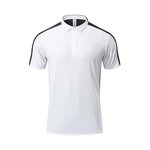 Short-Sleeved Shirt Manufacturer - OEM Contrast Color Quick-Drying for Golf Fitness