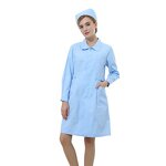 Factory-Born Hospital Uniforms Manufacturer - OEM Cotton Nurse's Dress for Ladies