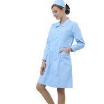 Professional Long Sleeve Lab Coat Manufacturer - OEM High Quality Cotton Blend Durable