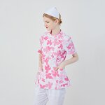 Printed Cotton Doctor Nurse Sets Factory - OEM Medical Clothes Scrubs Women Staff
