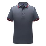 Custom-Made Cotton T-Shirts Factory - OEM Short-Sleeved with Lapels Casual Corporate