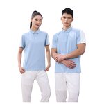 Short-Sleeved Shirt Manufacturer - OEM Contrast Color Quick-Drying for Golf Fitness