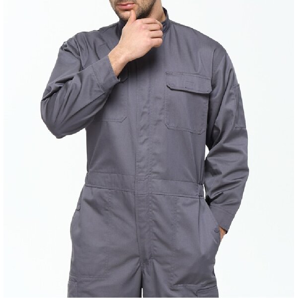 Cotton Polyester Overalls Factory - OEM Anti Static Long Sleeve Coverall Work Wear