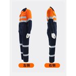 Customizable Construction Overalls Manufacturer - OEM Safety Workwear Reflective Coveralls