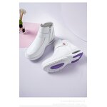 Hospital White Non-slip Shoes Manufacturer - OEM High-top Comfortable Nurse Microfiber