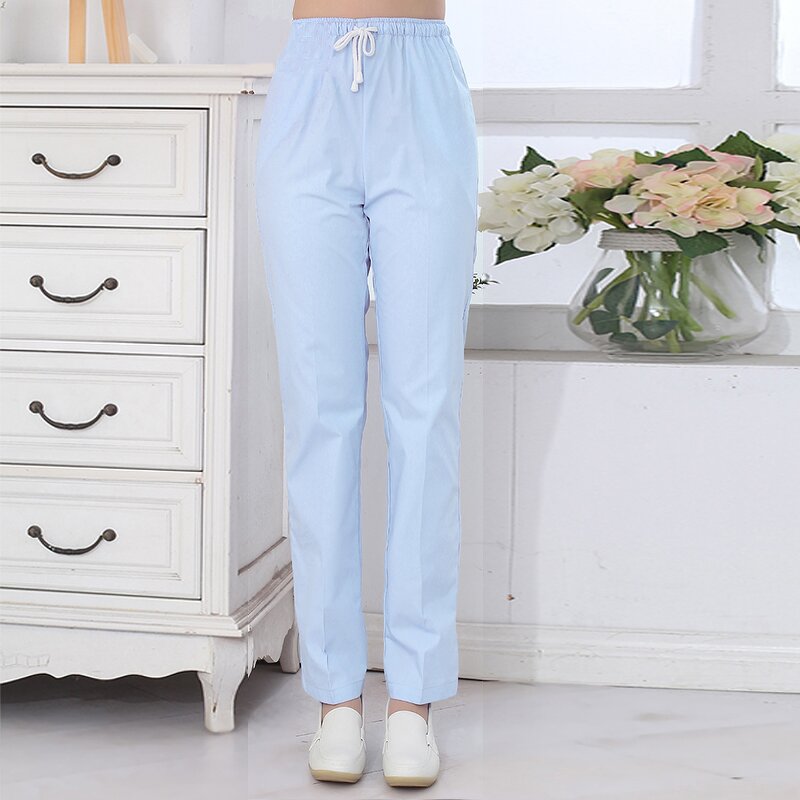 Custom White Nursing Uniform Pants Manufacturer - OEM Women's Hospital Nurses Scrubs