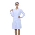 Professional Long Sleeve Lab Coat Manufacturer - OEM High Quality Cotton Blend Durable