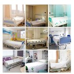 White Twill Bed Sheet Sets Manufacturer - OEM Wholesale 3-Piece Hospital Home Textile