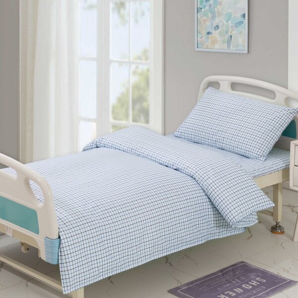 High Quality Hospital Bedding Set Manufacturer - OEM 3-Piece Striped Print Wholesale