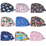 Cute Animal Print Scrub Caps Factory - OEM Cotton Women's for Doctors Comfortable