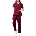 Women's Printed Hospital Uniforms Manufacturer - OEM Comfortable Nurse Scrubs Medical