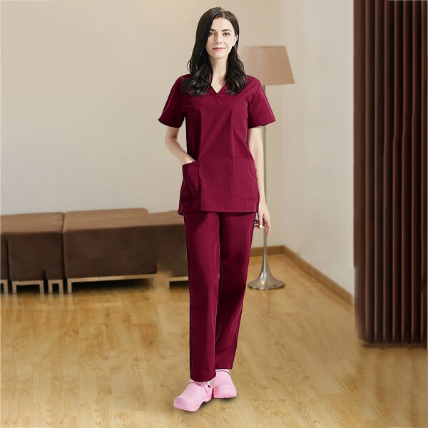 Hospital Uniforms Factory - OEM Hot Sale Pet Clinic Nursing Scrubs Women Sets