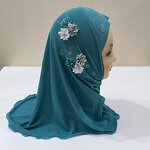 Muslim Scarf Factory - OEM Custom Ice Silk Kids Full Cover Hijab