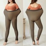 Leggings Factory - OEM Wholesale Plus Size Super Elastic Transparent