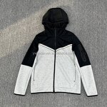 Tech Fleece Hoodie Factory - OEM Custom 100% Cotton Zip Plain