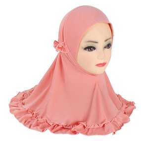 Hijab Cap Factory - OEM Custom Fashion Kids Scarf Bow Patterned