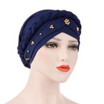 Hijab Hat Manufacturer - OEM Custom Women's Jersey Beads Braid Turban