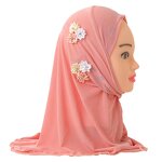 Muslim Scarf Factory - OEM Custom Ice Silk Kids Full Cover Hijab