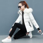 Parka Coat Factory - OEM Custom Winter Cotton-Padded Fur Collar Jacket