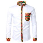 Dashiki Shirt Manufacturer - OEM Custom Printed African Long Sleeve