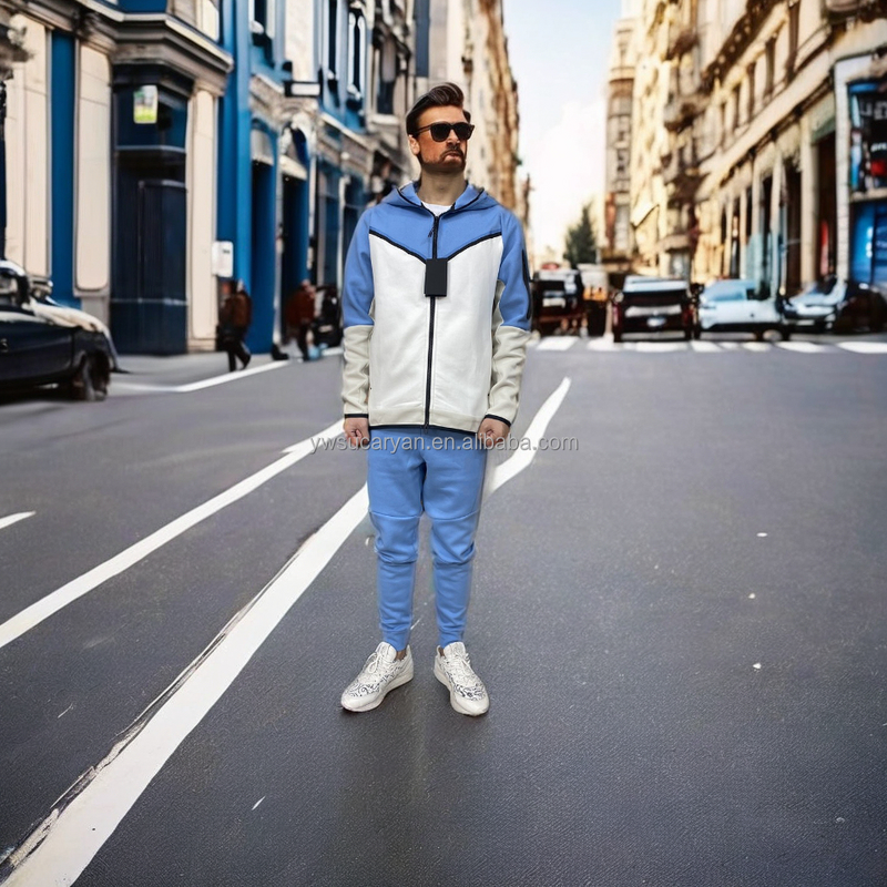 Sweatsuit Manufacturer - OEM Custom Tech Fleece Jacket Pants Set