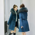 Winter Coat Factory - OEM Wholesale Lady Fur Collar Thick Parka