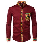 Dashiki Shirt Manufacturer - OEM Custom Printed African Long Sleeve