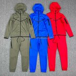 Sweatsuit Manufacturer - OEM Custom Tech Fleece Jacket Pants Set