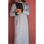 Thobe Manufacturer - OEM Custom Plus Size Muslim Hoodie Fabric